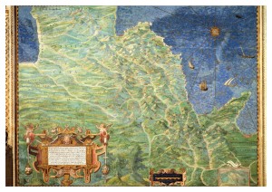 Cartina storica del Cilento